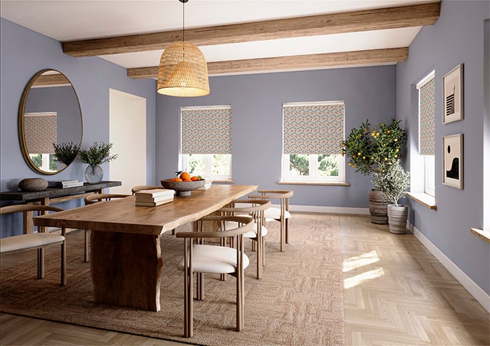 Land & Shore Lorie (Blackout), Red Blue - Roller Blind - Image 7